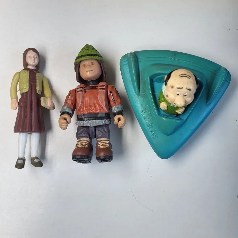 Lot Of 5 Vintage Action Figures 89 Jetsons 01 G.I. Joe 05 Narnia‎ Mighty World